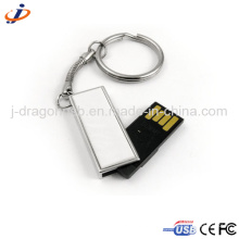 Mini &amp; Supper Thin Swivel USB Flash Drive (Ju219)